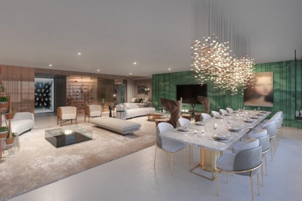 perspectiva apartamento 273m²