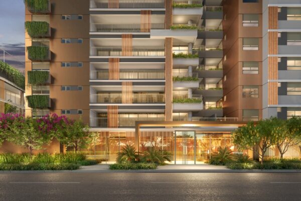 perspectiva detalhe fachada