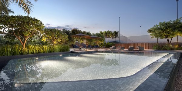 piscina descoberta