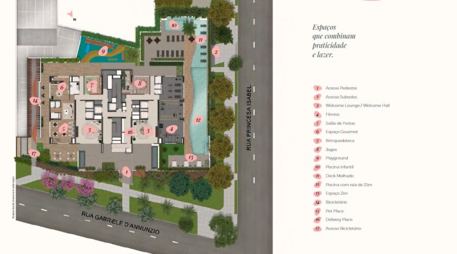 sofi campo belo implantação pavimento lazer